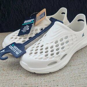 Rugged Shark Clogs Shoes White Water Proof Floatable Men Sandal Size 4US 36EU B